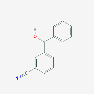 3-[Hydroxy(phenyl)methyl]benzonitrile