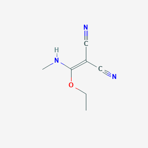 [Ethoxy(methylamino)methylidene]propanedinitrile