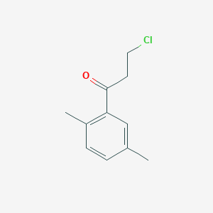 3-Chloro-1-(2,5-dimethylphenyl)propan-1-one