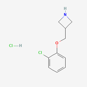 3-[(2-Chlorophenoxy)methyl]azetidine hydrochloride