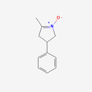 5-Methyl-1-oxo-3-phenyl-3,4-dihydro-2H-1lambda~5~-pyrrole