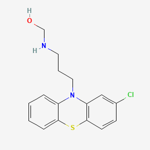 10H-Phenothiazine-10-propanamine, 2-chloro-N-hydroxy-N-methyl-