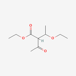 Ethyl 2-acetyl-3-ethoxybutanoate