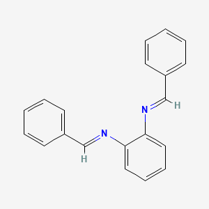 N,N'-bis[(E)-phenylmethylidene]benzene-1,2-diamine