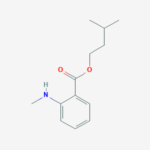 3-Methylbutyl 2-(methylamino)benzoate