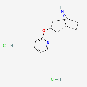 3-(Pyridin-2-yloxy)-8-azabicyclo[3.2.1]octane dihydrochloride