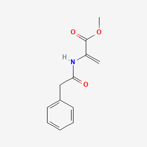 Methyl 2-[(2-phenylacetyl)amino]prop-2-enoate