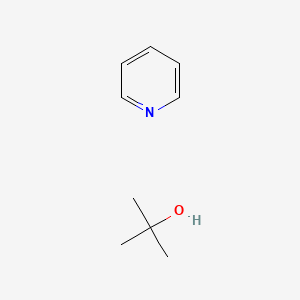 molecular formula C9H15NO B14714741 2-Methylpropan-2-ol;pyridine CAS No. 18021-90-4