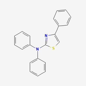 N,N,4-Triphenyl-1,3-thiazol-2-amine