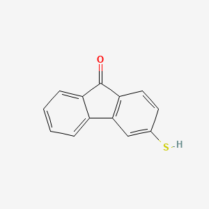 3-Sulfanyl-9h-fluoren-9-one