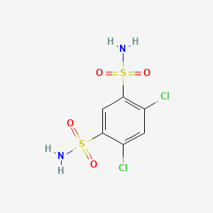 4,6-Dichlorobenzene-1,3-disulfonamide