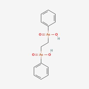 Ethane-1,2-diylbis(phenylarsinic acid)