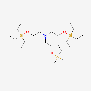 Nitrilotris(ethyleneoxy)tris(triethylsilane)