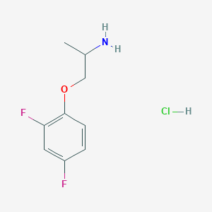 1-(2,4-Difluorophenoxy)propan-2-amine hydrochloride