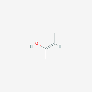 molecular formula C4H8O B14714867 But-2-en-2-ol, (E)- CAS No. 21451-76-3