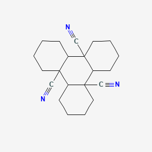 Dodecahydrotriphenylene-4a,8a,12a(2h,4bh,8bh)-tricarbonitrile