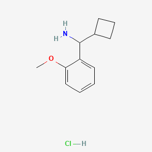 Cyclobutyl(2-methoxyphenyl)methanamine hydrochloride