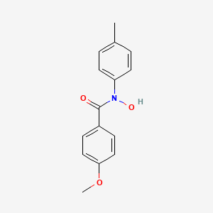 N-Hydroxy-4-methoxy-N-(4-methylphenyl)benzamide