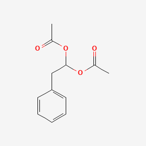 1,1-Ethanediol, 2-phenyl-, 1,1-diacetate