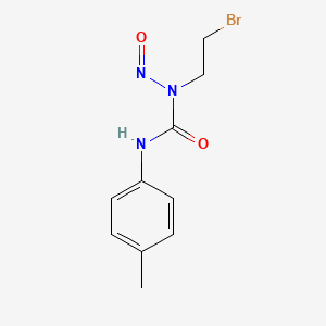 1-(2-Bromoethyl)-3-(4-methylphenyl)-1-nitrosourea