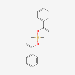 Dimethylbis[(1-phenylethenyl)oxy]silane