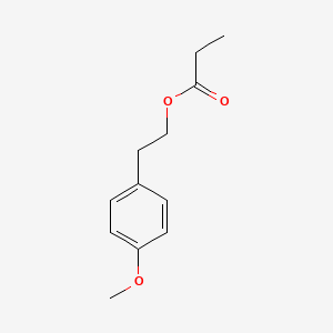 2-(4-Methoxyphenyl)ethyl propanoate