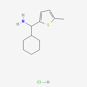 Cyclohexyl(5-methylthiophen-2-yl)methanamine hydrochloride
