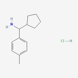 Cyclopentyl(p-tolyl)methanamine hydrochloride