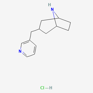 3-(Pyridin-3-ylmethyl)-8-azabicyclo[3.2.1]octane hydrochloride