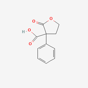 2-Oxo-3-phenyloxolane-3-carboxylic acid