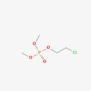 Phosphoric acid, 2-chloroethyl dimethyl ester