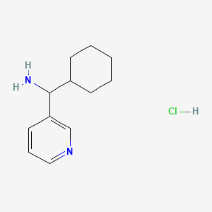 Cyclohexyl(pyridin-3-yl)methanamine hydrochloride