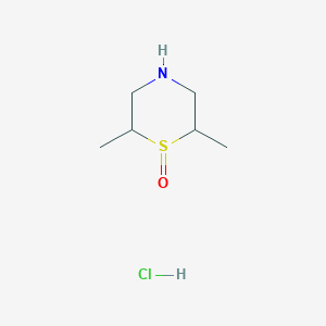 2,6-Dimethyl-1lambda4-thiomorpholin-1-one hydrochloride