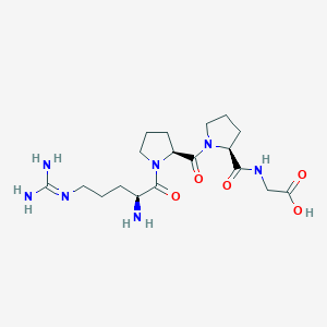 N~5~-(Diaminomethylidene)-L-ornithyl-L-prolyl-L-prolylglycine