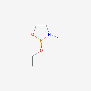 1,3,2-Oxazaphospholidine, 2-ethoxy-3-methyl-