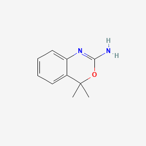 4H-3,1-Benzoxazin-2-imine, 1,2-dihydro-4,4-dimethyl-