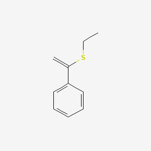 [1-(Ethylsulfanyl)ethenyl]benzene