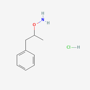 O-(alpha-Methylphenethyl)hydroxylamine hydrochloride