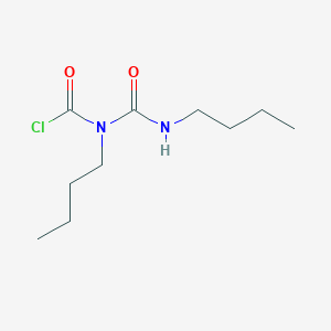 Butyl(butylcarbamoyl)carbamyl chloride