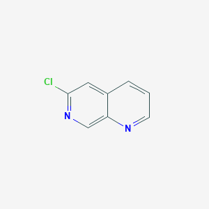 molecular formula C8H5ClN2 B1471590 6-Chloro-1,7-naphthyridine CAS No. 1309379-17-6