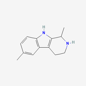 1H-Pyrido[3,4-b]indole, 2,3,4,9-tetrahydro-1,6-dimethyl-