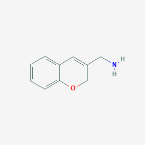 molecular formula C10H11NO B1471596 (2H-chromen-3-yl)methanamine CAS No. 88536-34-9