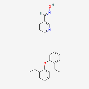 molecular formula C22H24N2O2 B1471599 3-ピリジンアルドキシム O-フェネチルエーテル CAS No. 71172-65-1