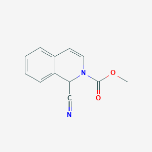 Methyl 1-cyanoisoquinoline-2(1h)-carboxylate