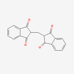 2,2'-Methanediylbis(1h-indene-1,3(2h)-dione)