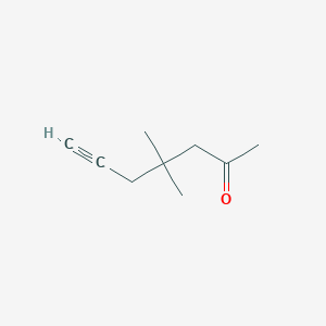 4,4-Dimethyl-6-heptyn-2-one