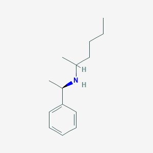 (hexan-2-yl)[(1R)-1-phenylethyl]amine