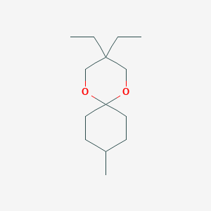 3,3-Diethyl-9-methyl-1,5-dioxaspiro[5.5]undecane