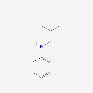 Benzenamine, N-(2-ethylbutyl)-