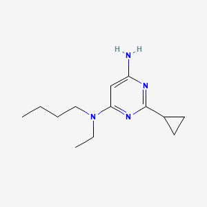 N4-butyl-2-cyclopropyl-N4-ethylpyrimidine-4,6-diamine
